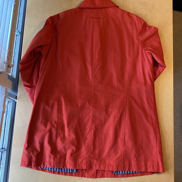 Women’s Liz Claiborne Woman 1x Fall trench style jacket, pumpkin color - Picture 2 of 7